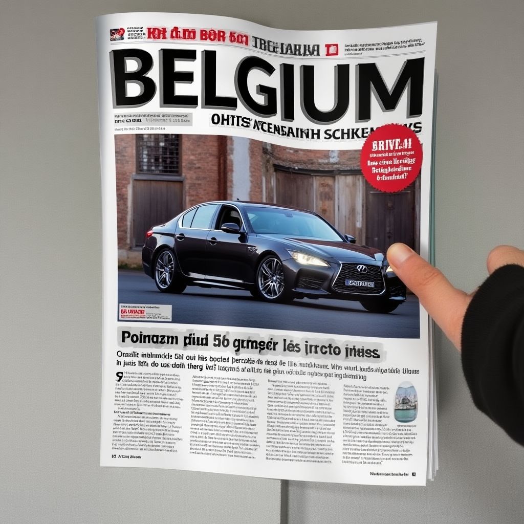 Article magazine automobile